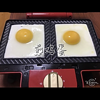 火腿肉蛋芝士三文治的做法图解2