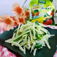 #轻食季怎么吃#呛拌土豆丝