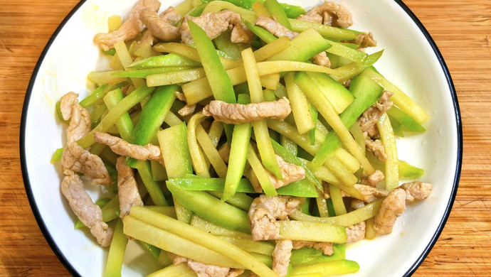 佛手炒肉丝