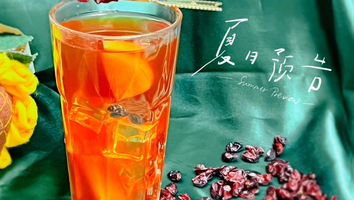 蔓越莓冰红茶