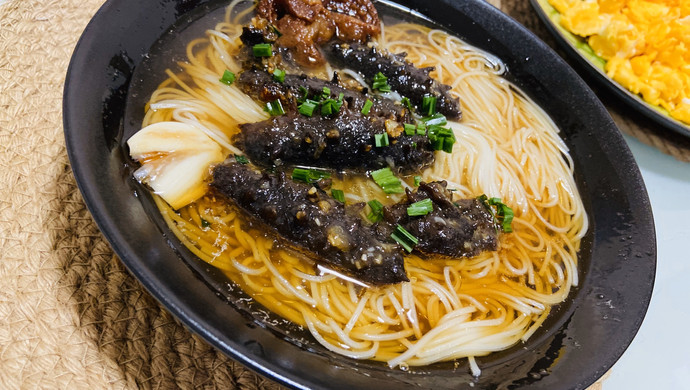 奢华的海参面