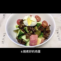 #美食视频挑战赛#猫叔教你一款“脆苹果牛肉沙拉”的做法图解9
