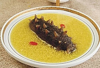小米海参粥～养养胃的做法