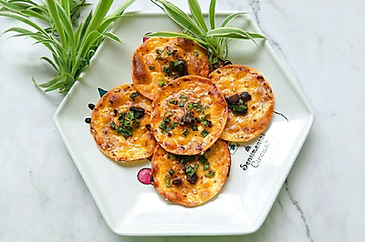 饺子皮酱香饼