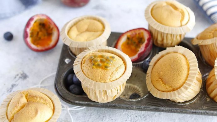 ★百香果纸杯蛋糕★