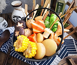 无食材不关东煮，冬天就要来一份暖fufu日式关东煮呀的做法