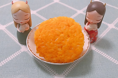 胡萝卜米饭煎饼