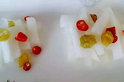 李孃孃爱厨房之一一脆爽萝卜条