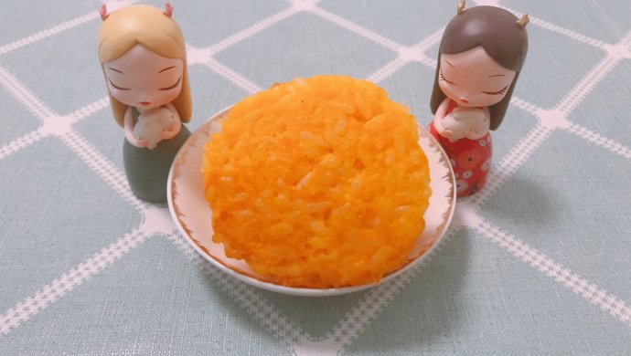 胡萝卜米饭煎饼