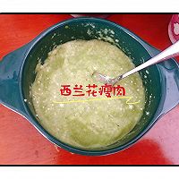 宝宝辅食 西兰花瘦肉米糊的做法图解5