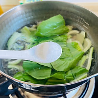 #我心中的冬日限定#青菜猪肝汤的做法图解12