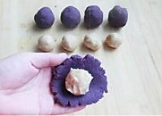 紫薯莲蓉月饼的做法图解11