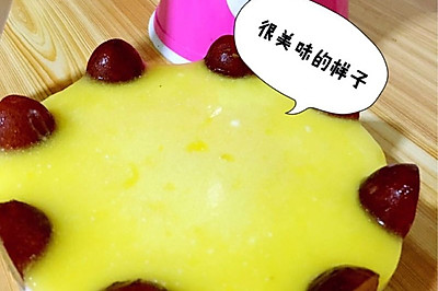 菠萝酸奶大布丁