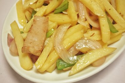 一人食*洋葱土豆煎肉饼