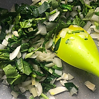 我的减脂早餐 菠菜牛肉芝士馅饼的做法图解6