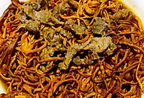 虫草花蒸牛肉的做法