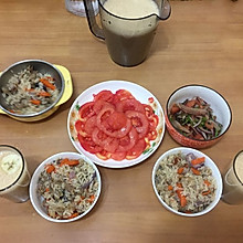 电饭锅版手抓饭（羊肉卷）