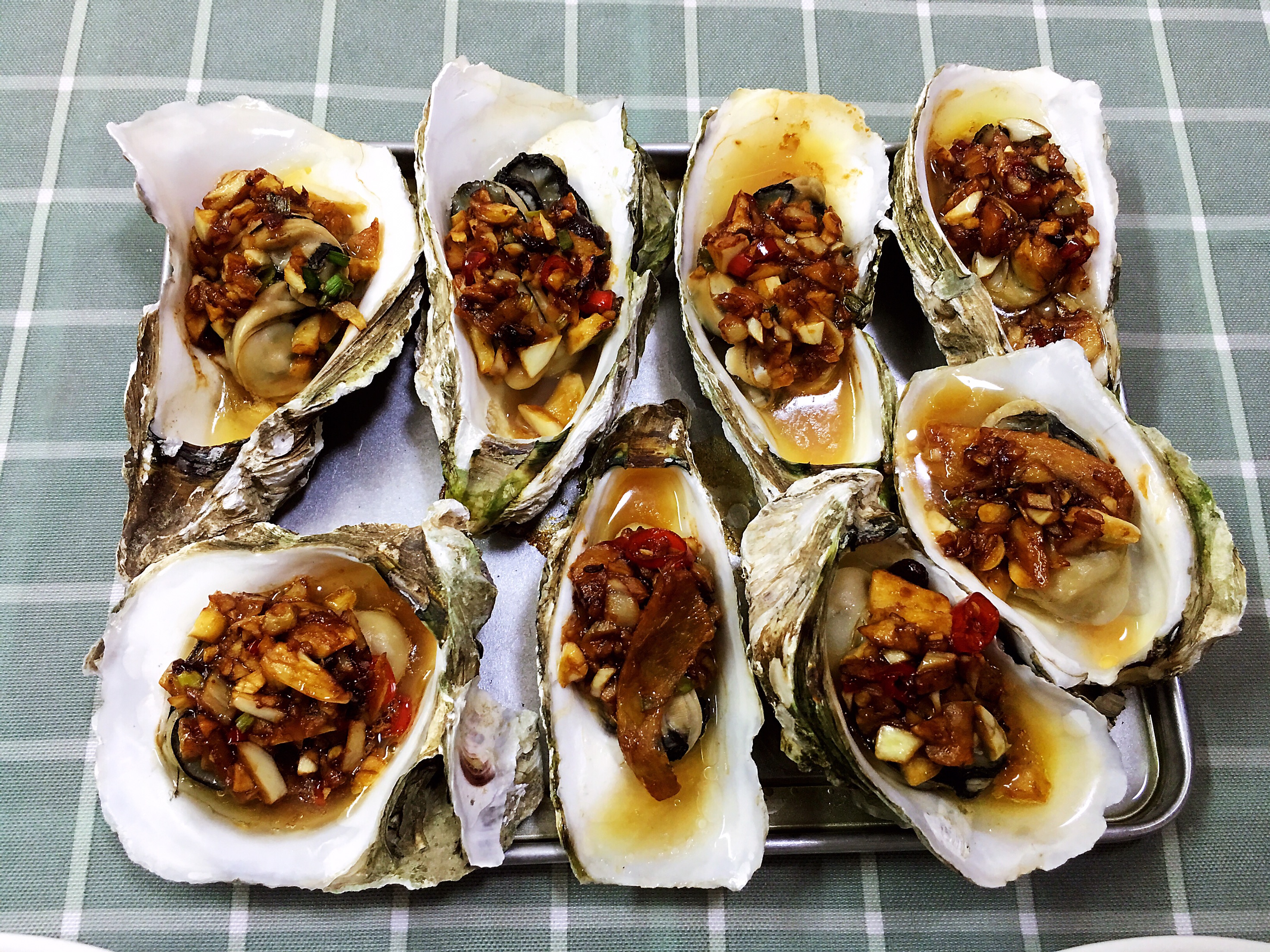 Shu's recipe - roasted oyster