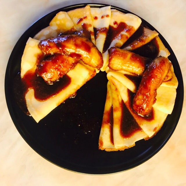 Flame Banana Cake