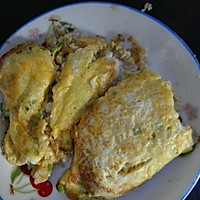 香葱蛋皮锅巴饭的做法图解4