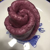 紫薯玫瑰花小馒头的做法图解12