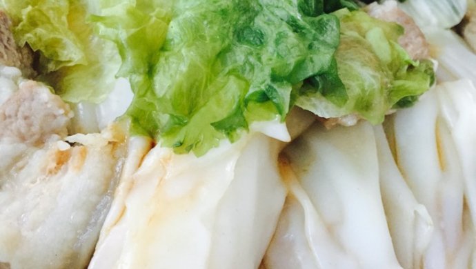 蒸瘦肉肠粉