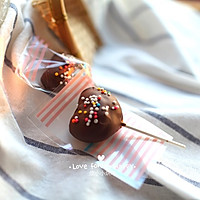 【回到童年】巧克力棒棒糖的做法图解9