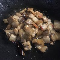 干笋烧肉的做法图解4