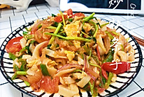 忘不了的家乡味---炒拉条子的做法