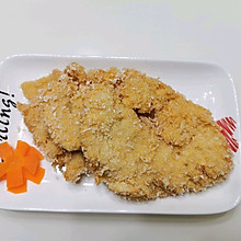 自制蒜香炸鸡排 快手超好吃