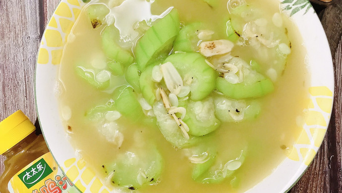 虾皮丝瓜汤