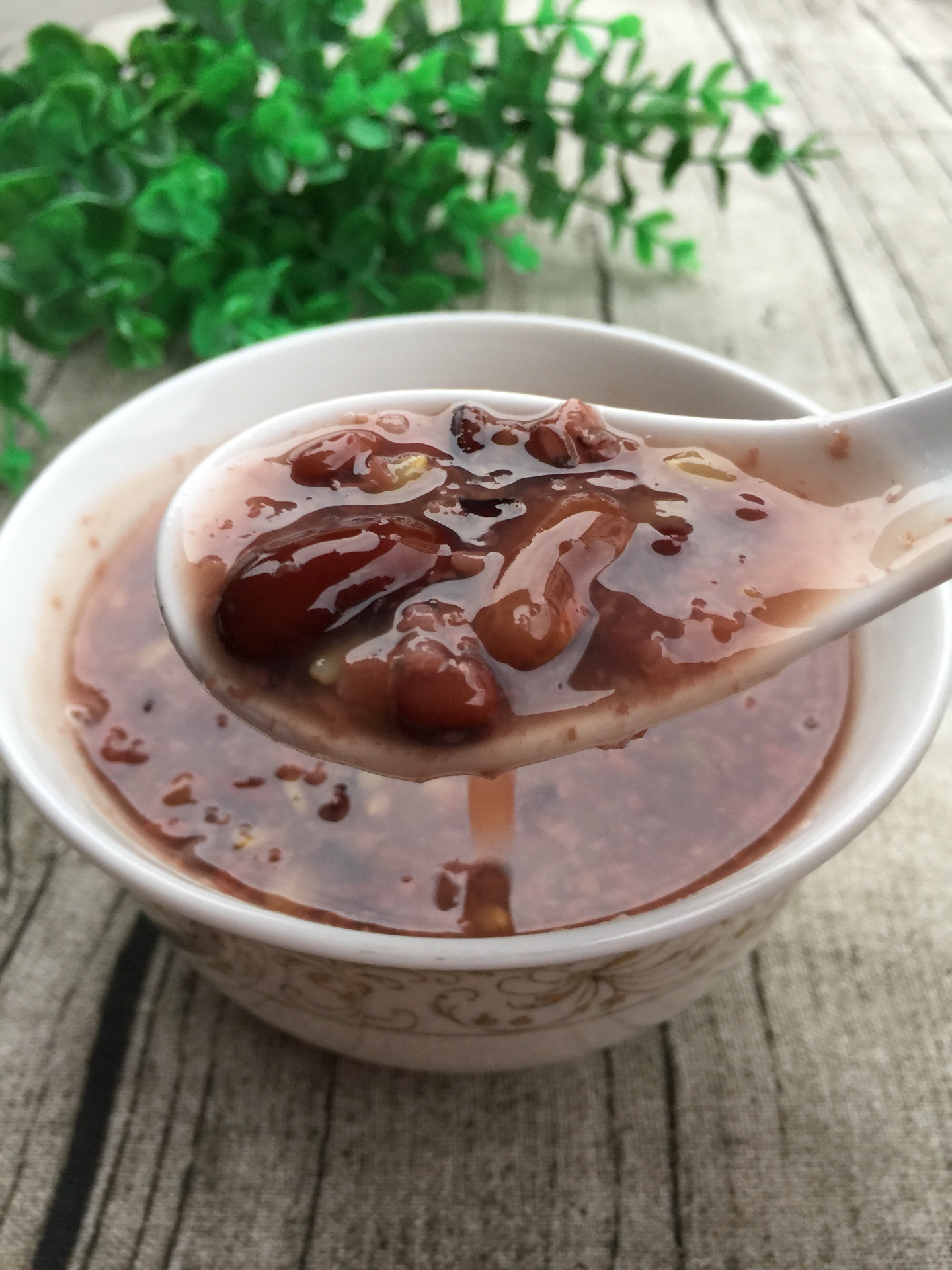 Bread machine version of Babao porridge