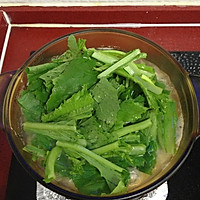 小白菜汆丸子汤的做法图解14
