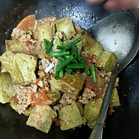 #为爱下厨 七夕橄浪漫#西红柿肉沫炖豆腐～的做法图解7