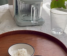 大米雪梨黑豆豆浆的做法