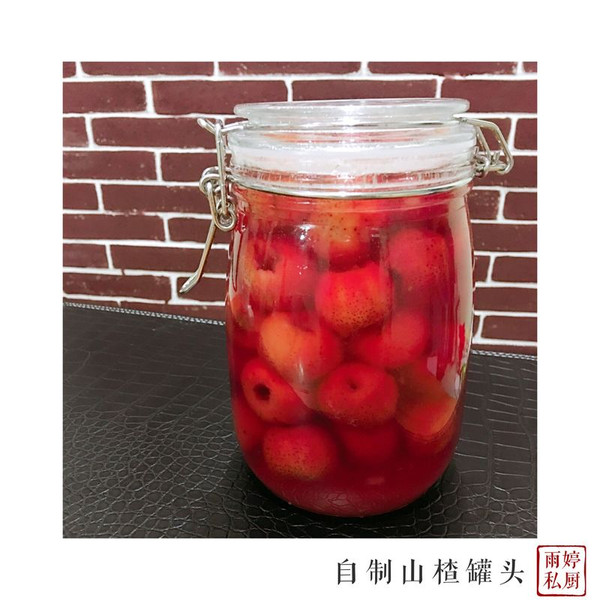 自制山楂罐头