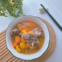 #美味开学季#板栗骨头汤的做法图解7