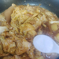 #鸡汁入家宴 感恩正当“食”#西红柿圆白菜炖土豆的做法图解17