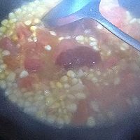 西红柿炒玉米粒的做法图解8