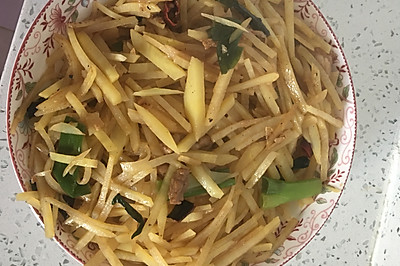肉丝炒土豆丝