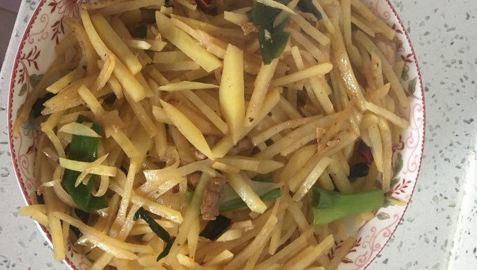 肉丝炒土豆丝