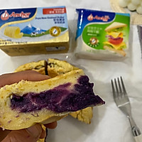 脆皮芝士紫薯烤年糕的做法图解12