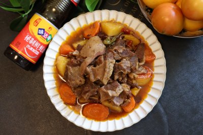 土豆胡萝卜炖牛肉（电压锅版）