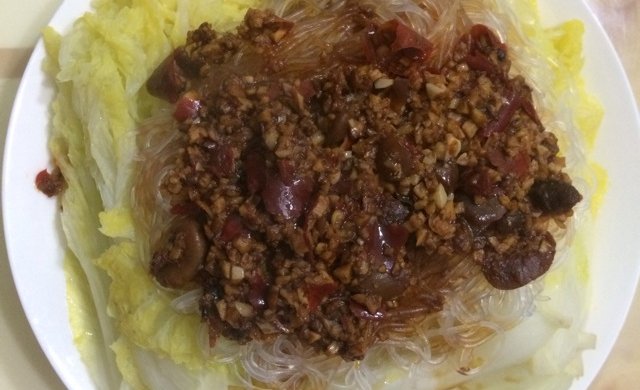 蒜蓉粉丝娃娃菜（辣口味）