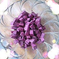 紫薯南瓜糯米做的小南瓜的做法图解1