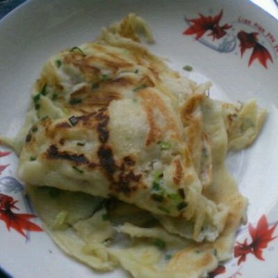香葱鸡蛋饼