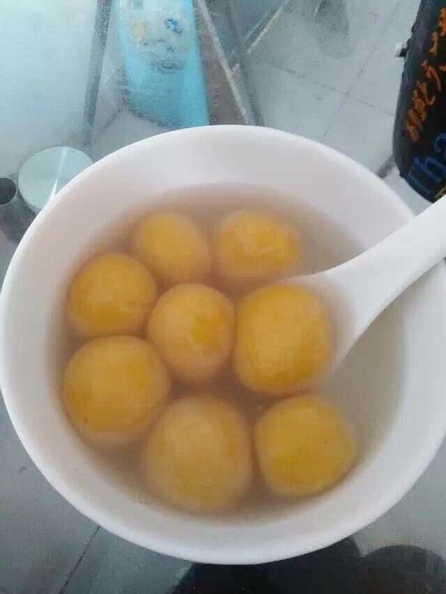 南瓜汤圆