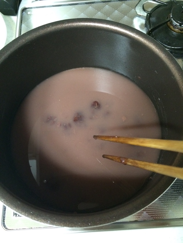 日式年糕红豆汤（お汁粉）的做法图解4