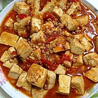 番茄豆腐炒肉末的做法图解8