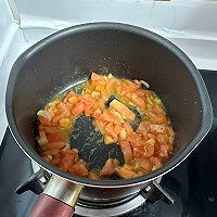 #鸡汁入家宴 感恩正当“食”#西红柿土豆火腿肠烩饭的做法图解3